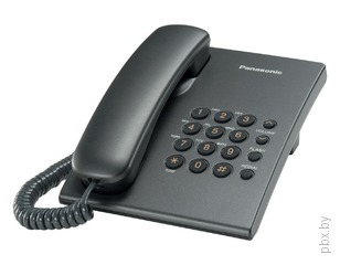 Изображение товара «Проводной телефон Panasonic KX-TS2350 RUT» №1