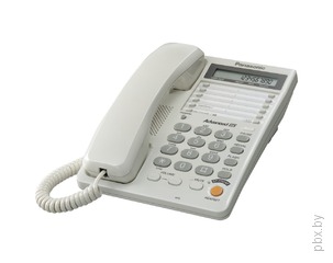 Изображение товара «Проводной телефон Panasonic KX-TS2365 RUW» №1