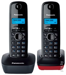 Изображение товара «Беспроводной DECT телефон Panasonic KX-TG1612 RU3» №1