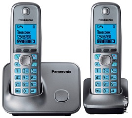 Изображение товара «Беспроводной DECT телефон Panasonic KX-TG6612 RUM» №1