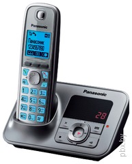 Изображение товара «Беспроводной DECT телефон Panasonic KX-TG6621 RUM» №2