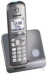 Изображение товара «Беспроводной DECT телефон Panasonic KX-TG6711 RUM» №3