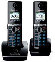 Изображение товара «Беспроводной DECT телефон Panasonic KX-TG8052 RUB» №1