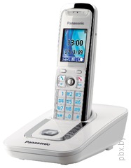 Изображение товара «Беспроводной DECT телефон Panasonic KX-TG8411 RUW» №2