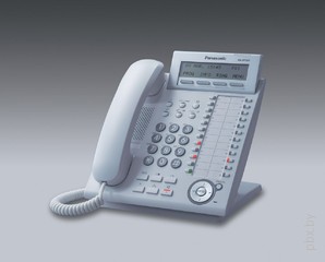 Изображение товара «Системный цифровой телефон Panasonic KX-DT333 RUW» №1