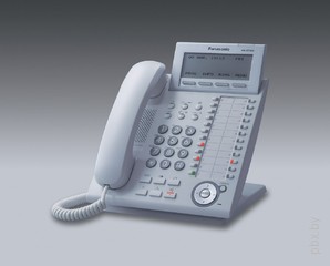 Изображение товара «Системный цифровой телефон Panasonic KX-DT346 RUW» №1