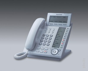 Изображение товара «Системный цифровой IP-телефон Panasonic KX-NT366 RUW» №1