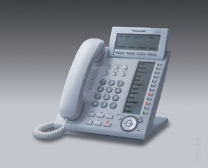 Изображение товара «Системный цифровой IP-телефон Panasonic KX-NT366 RUW» №2
